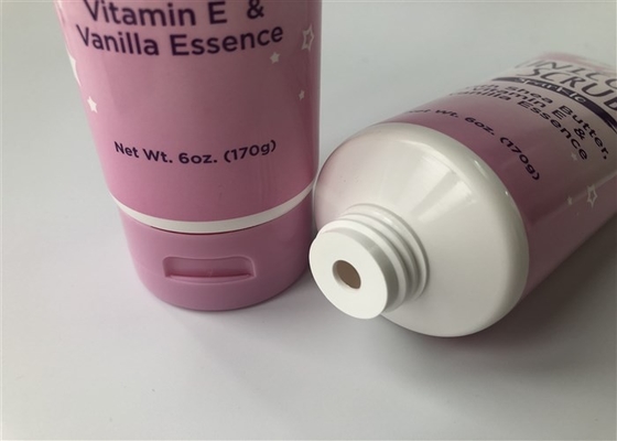 Diameter 50mm Plastic Lotion Tubes 8c Offset Printing 170g With Flip Top Cap