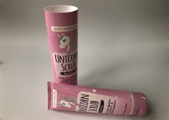 Diameter 50mm Plastic Lotion Tubes 8c Offset Printing 170g With Flip Top Cap