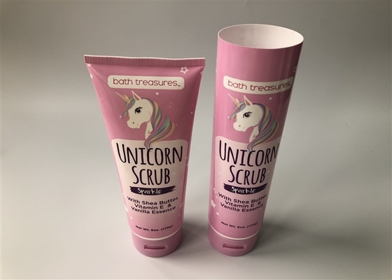 Diameter 50mm Plastic Lotion Tubes 8c Offset Printing 170g With Flip Top Cap