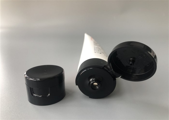 30g White Hand Cream Tube Packaging Chamomile Offset Glossy Printing With Flip Top Cap