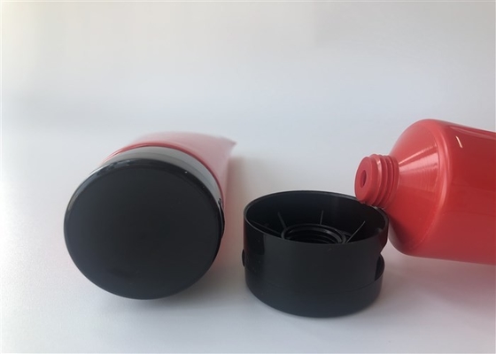 2B Red Color Hand Cream Tube Packaging Diameter 40mm 2 Color Tail Sealed