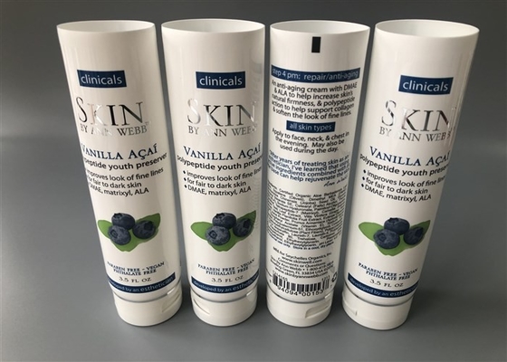Skin By Ann Webb Clinicals Empty Lotion Tubes Hotstamping Silver Edge