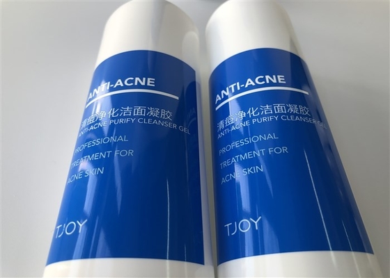 Anti Acne Purify Cleanser Gel Empty Lotion Tubes / 80g Hand Lotion Tubes