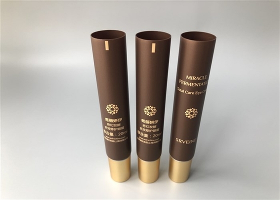High Cap Empty Plastic Squeeze Tubes / Matt Finishing Plastic Cream Tubes