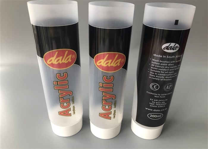 Transparant Diameter 50mm Plastic Tube Packaging For Pet'S Body Wash 200ml